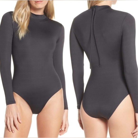 Patagonia Other - Patagonia Swell Seeker Long Sleeve One Piece Swimsuit Ink Black Size Small